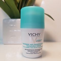 Lăn Khử Mùi Vichy Detranspirant Intensif 72H 48h Anti - Perspirant (50ml)