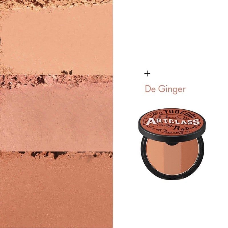 Phấn má 3 màu Too cool for school artclass by rodin blusher 6.8g
