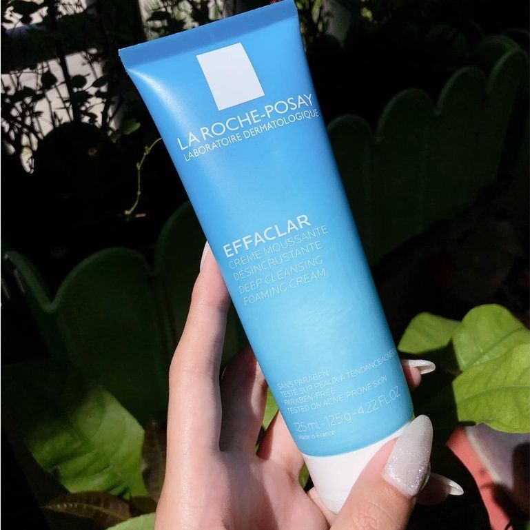 Sữa Rửa Mặt Tạo Bọt & Se Khít Lỗ Chân Lông La Roche-Posay Effaclar Deep Cleansing Foaming Cream 125ml