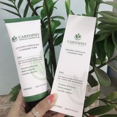 Sữa Rửa Mặt Ngừa Mụn, Kiềm Dầu Caryophy Portulaca Foam Cleanser 150ml