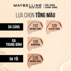 Kem Nền Lâu Trôi Maybelline Superstay Long Lasting Full Coverage Foundation 30ml