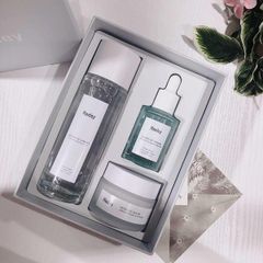 Set dưỡng Huxley Hydration Trio Set cho da dầu