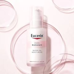 Combo Eucerin Gel Cấp Ẩm, Dưỡng Sáng 50ml +Sữa Rửa Mặt Dịu Nhẹ Sáng Da 50g