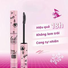 Mascara Essence Lash Goals Volume / Long Curl Waterproof chuốt mi làm dài và làm dày mi 7.5ml