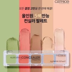 Bảng Che Khuyết Điểm Đa Năng 5 Ô Catrice AllRound Concealer Palette