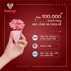 Cốc Nguyệt San Inacup 100% Silicon Y Tế