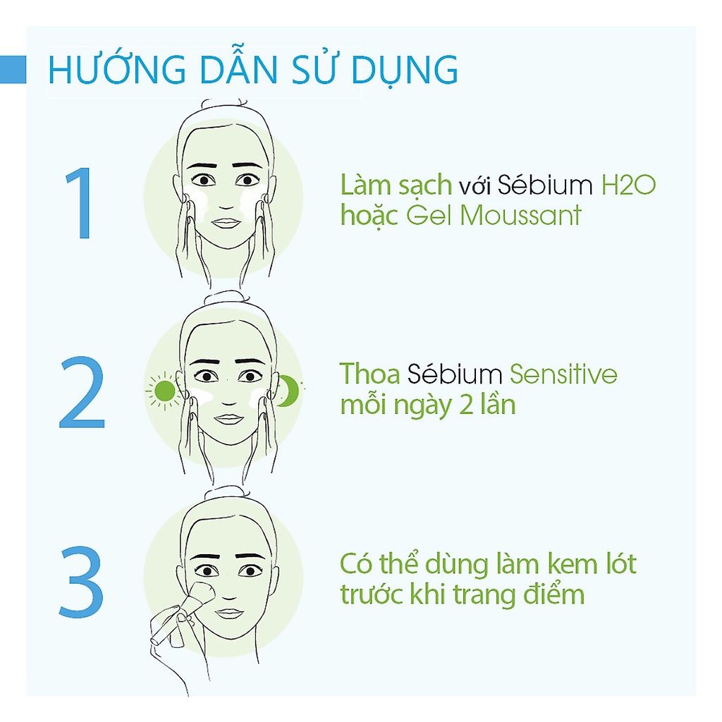 Kem Dưỡng Bioderma Sébium Sensitive Cho Da Mụn Nhạy Cảm 30ml