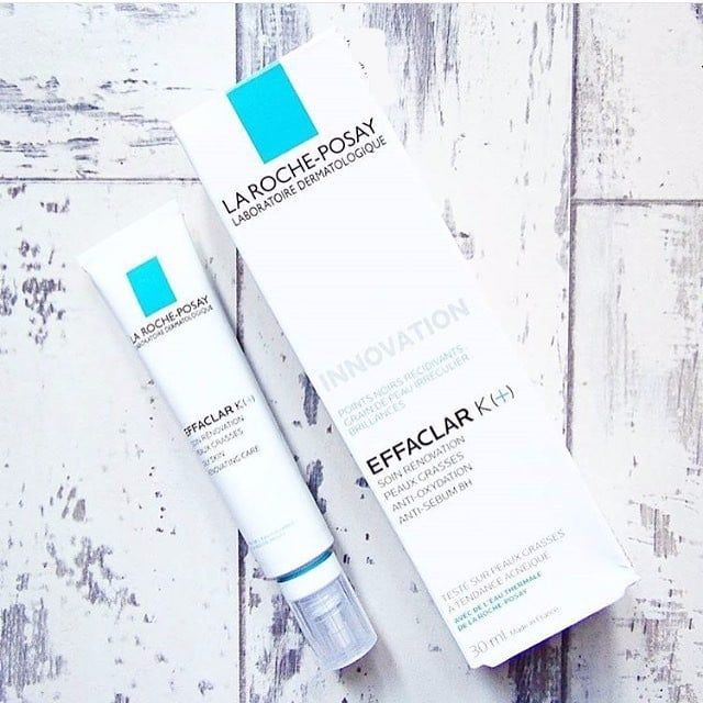 Kem dưỡng giúp ngừa mụn đầu đen và giảm bóng nhờn La Roche Posay Effaclar K+ 40ml