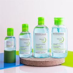 Nước tẩy trang Bioderma sebium xanh Cho Da Dầu Mụn (100ml-250ml-500ml)