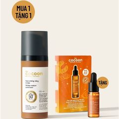 Kem chống Cocoon nắng bí đao SPF50+ PA++++ quang phổ rộng 50ml