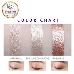 Màu Mắt Bom Pearl Party Eye Glitter