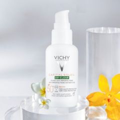 Kem chống nắng dành cho da dầu mụn Vichy UV-Clear Anti-Imperfections 50ml