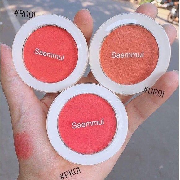 Phấn Má Hồng The Saem Saemmul Single Blusher