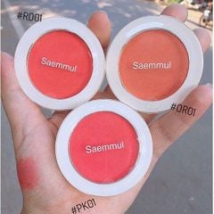 Phấn Má Hồng The Saem Saemmul Single Blusher