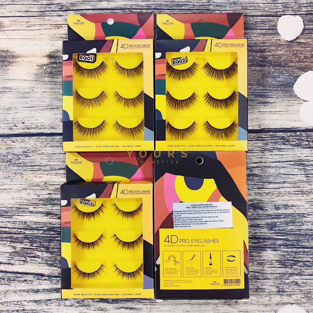 Lông Mi giả Vacosi 4D pro VM22