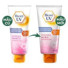 Serum chống nắng dưỡng thể Biore UV Anti-Pollution trắng sáng
