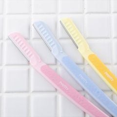 Set 3 Dao Cạo Lông Mày & Mặt Kai Pretty Kháng Khuẩn Nhật Bản