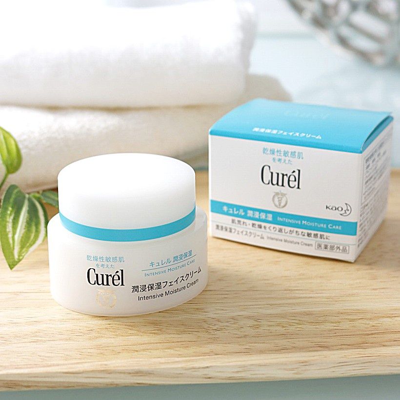 Kem Dưỡng Curel Cấp Ẩm Chuyên Sâu 40g Intensive Moisture Care Intensive Moisture Cream