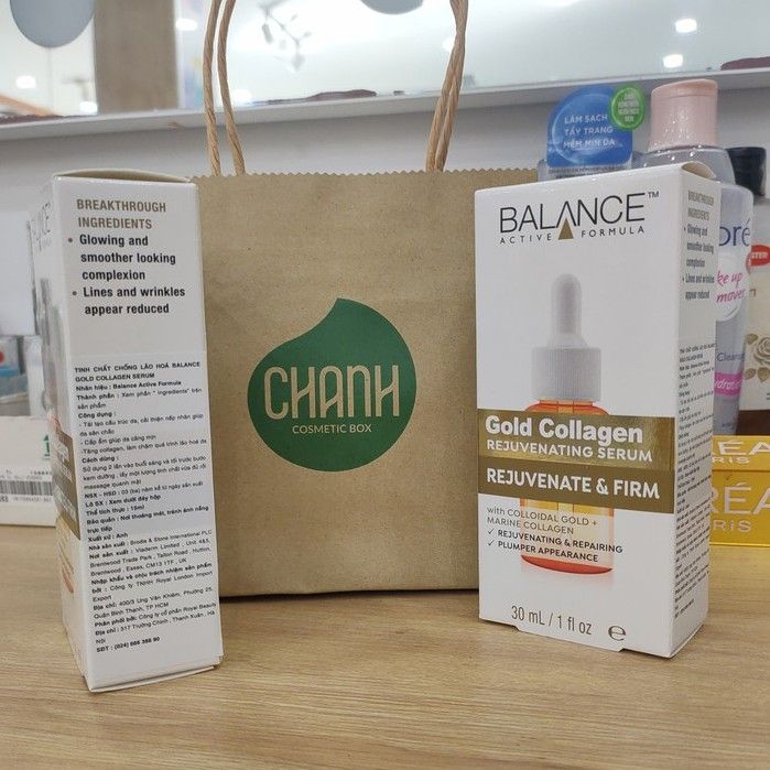 Tinh Chất Chống Lão Hóa Balance Gold Collagen Rejuvenating Serum 30ml