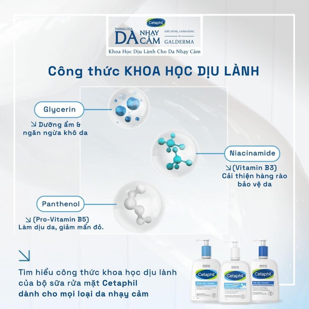 Sữa rửa mặt da dầu Cetaphil Oily Skin Cleanser