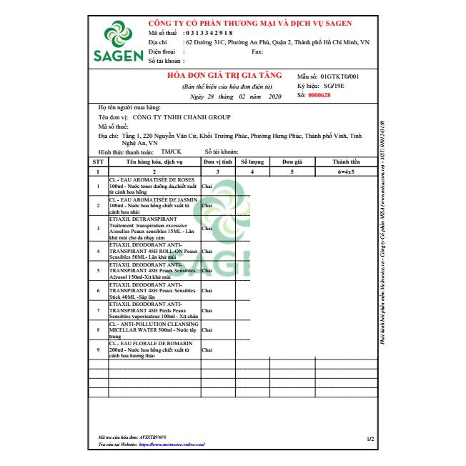 Lăn Khử Mùi Etiaxil Detranspirant Traitement Roll-On