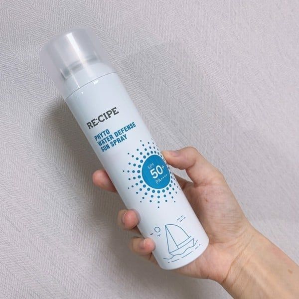 Xịt Chống Nắng RE:CIPE Phyto Water Defense Sun Spray SPF50 180ml