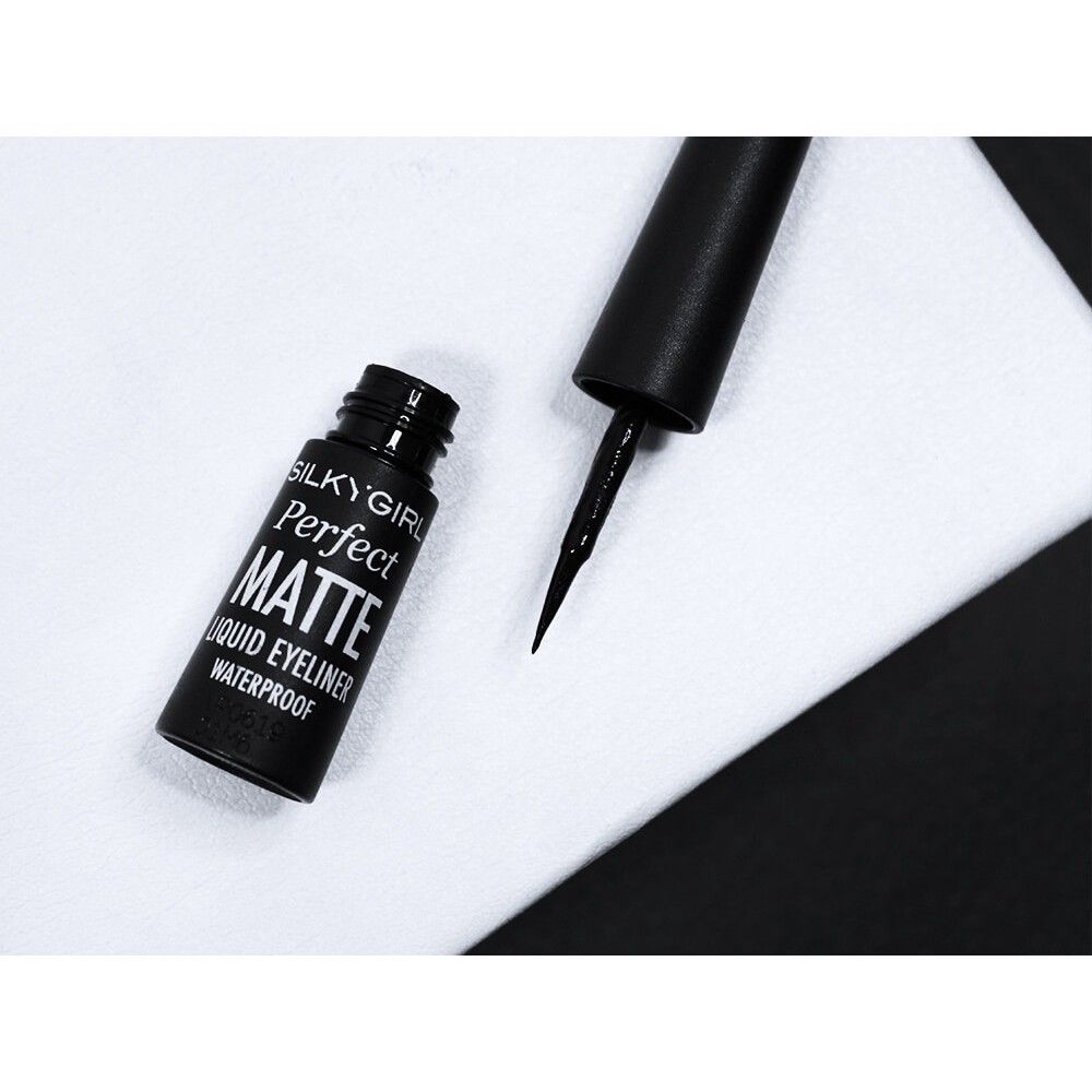 Kẻ Mắt Nước SilkyGirl Perfect Matte Liquid Eyeliner Waterproof