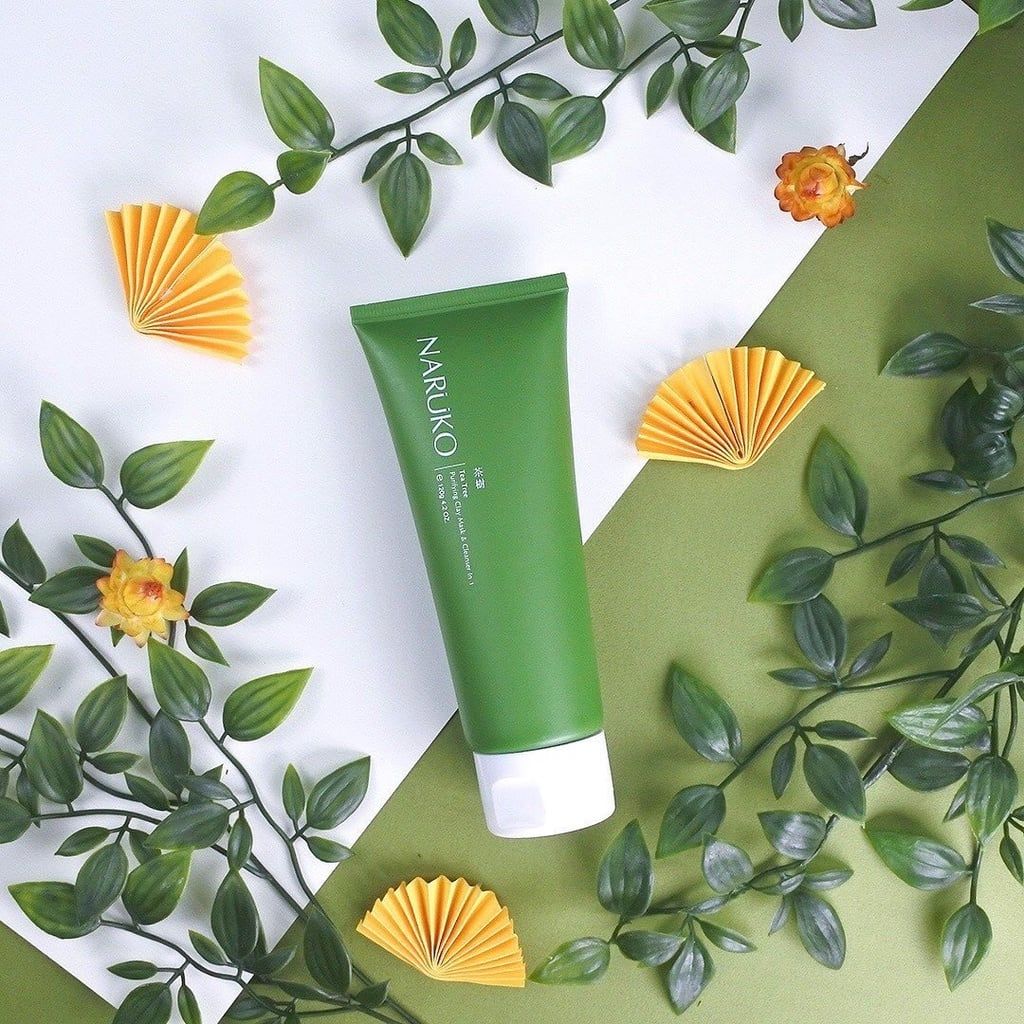 Sữa rửa mặt dạng bùn Naruko trà tràm Tea Tree Purifying Clay Mask and Cleanser in 1