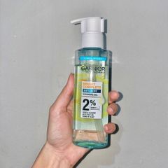 Sữa Rửa Mặt 3 Trong 1 Giảm Mụn, Dưỡng Sáng Da Garnier Bright Complete 3-in-1