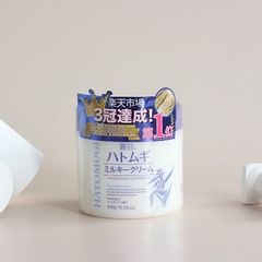 Kem Dưỡng Hatomugi Moisturizing & Conditioning The Milky Cream 300gr