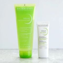 Gel Rửa Mặt Bioderma Sébium Gel Moussant Actif Làm Sạch Sâu, Giảm Mụn 200ml