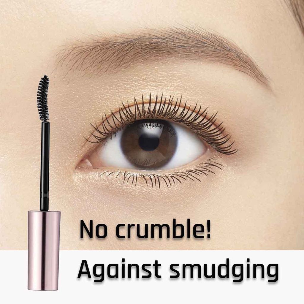 Mascara KISS ME Heroine Make Long/Volume And Curl Super Waterproof Mascara Nâng Cong Và Dài Mi