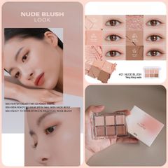 Bảng Màu Mắt 6 ô BBIA Ready to Wear Eye Palette