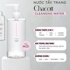 Nước tẩy trang Chacott For Professionals Nhật Bản 500ml