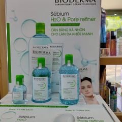 Nước tẩy trang Bioderma sebium xanh Cho Da Dầu Mụn (100ml-250ml-500ml)