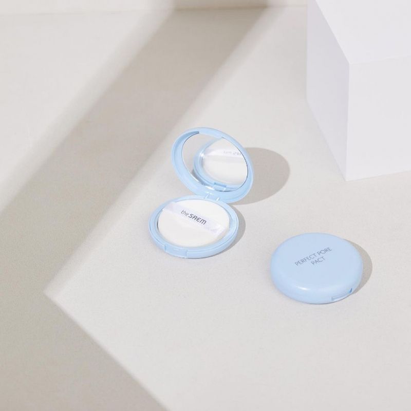 Phấn phủ The Saem Saemmul Perfect Pore Pact