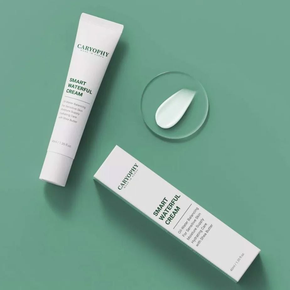 Kem dưỡng phục hồi da Caryophy Smart Waterful Cream 40ml