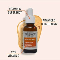 Serum dưỡng sáng da, mờ thâm Balance Active Formula 12% Vitamin C Supershot 30ML