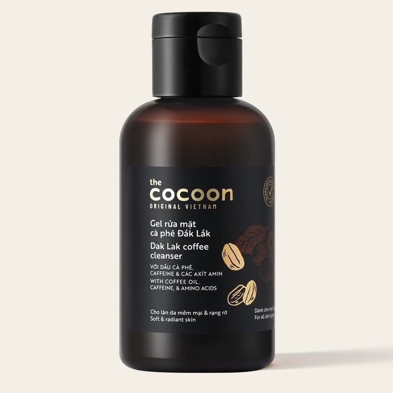 Gel rửa mặt Cocoon cà phê Đắk Lắk 140ml