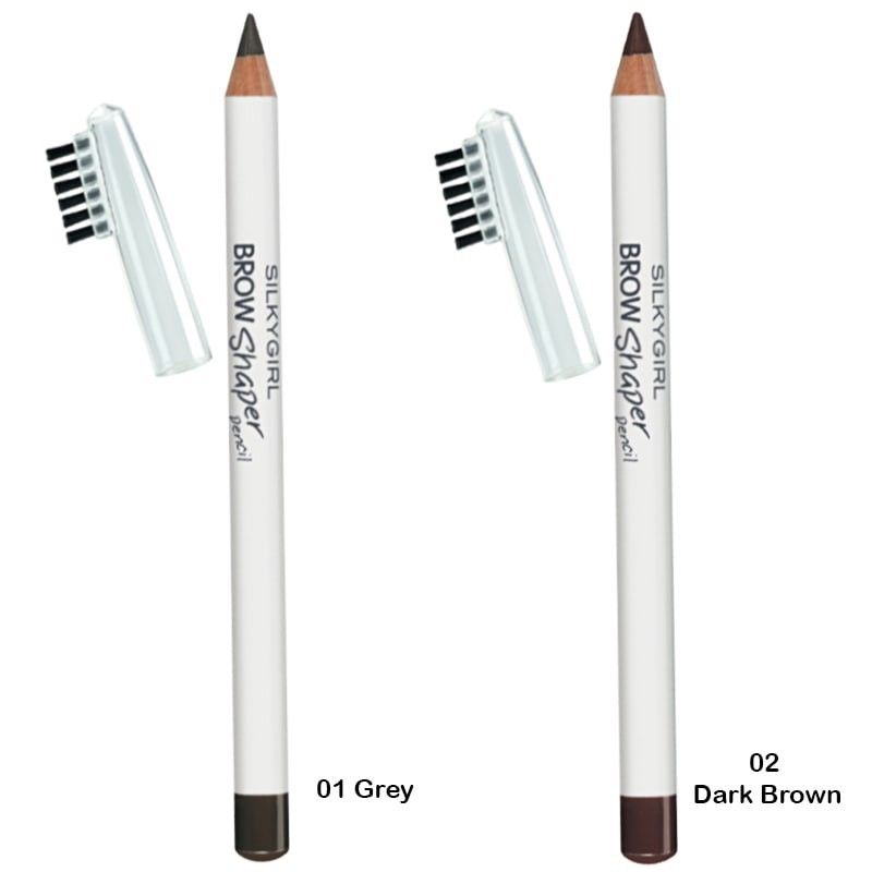 Chì Mày Kèm Chổi Silkygirl Brow Shaper Pencil
