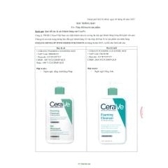 Sữa rửa mặt CeraVe Cleanser