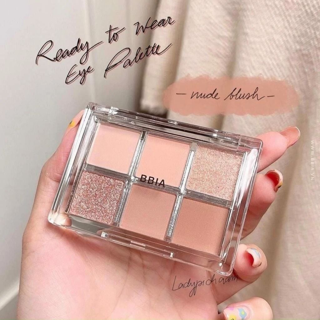 Bảng Màu Mắt 6 ô BBIA Ready to Wear Eye Palette
