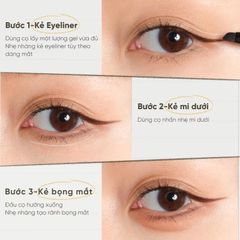 Gel Kẻ Mắt Dạng Hũ Judydoll Eyeliner Gel 7.5g