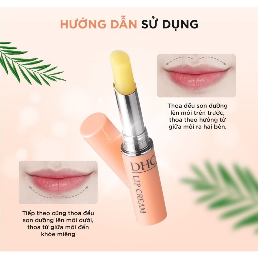 Son dưỡng môi DHC không màu