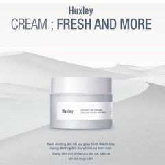 Kem Dưỡng Ẩm Dạng Gel Huxley Fresh And More 50ml