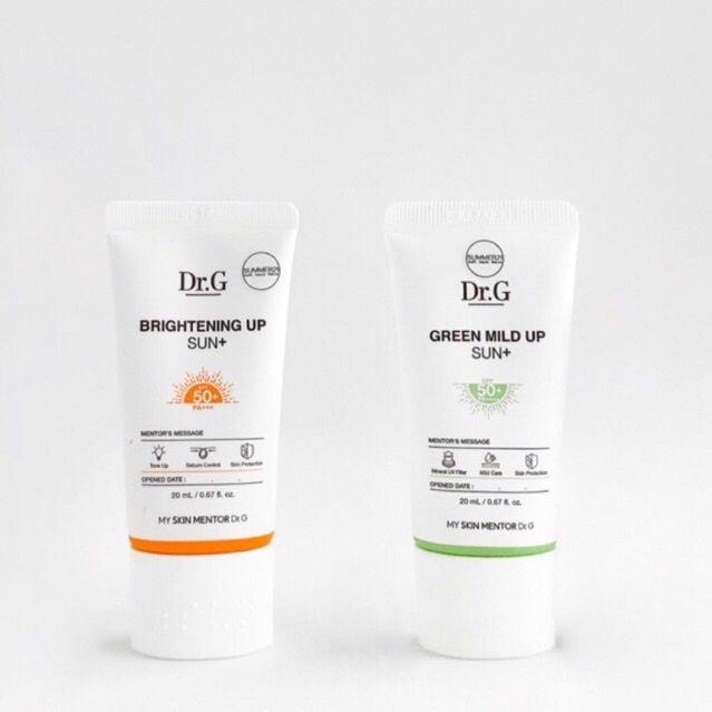 Kem chống nắng Dr.G Up Sun+ SPF50+ PA+++ 20ml