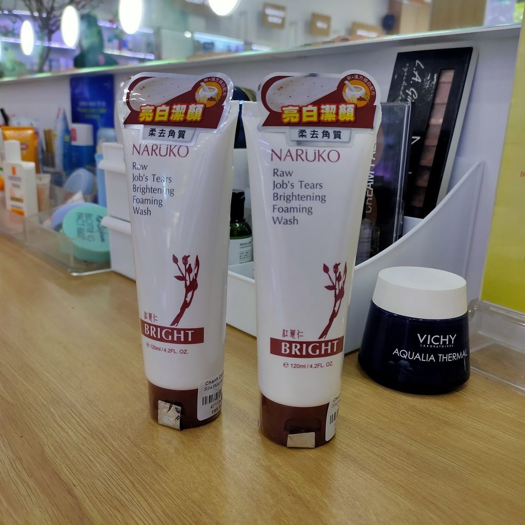 Sữa Rửa Mặt Naruko Ý Dĩ RJT Pore Minimizing & Brightening Foaming Wash 120ml