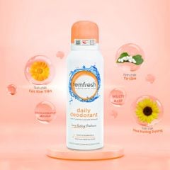 Xịt thơm vùng kín Femfresh Deodorant Spay 125ml