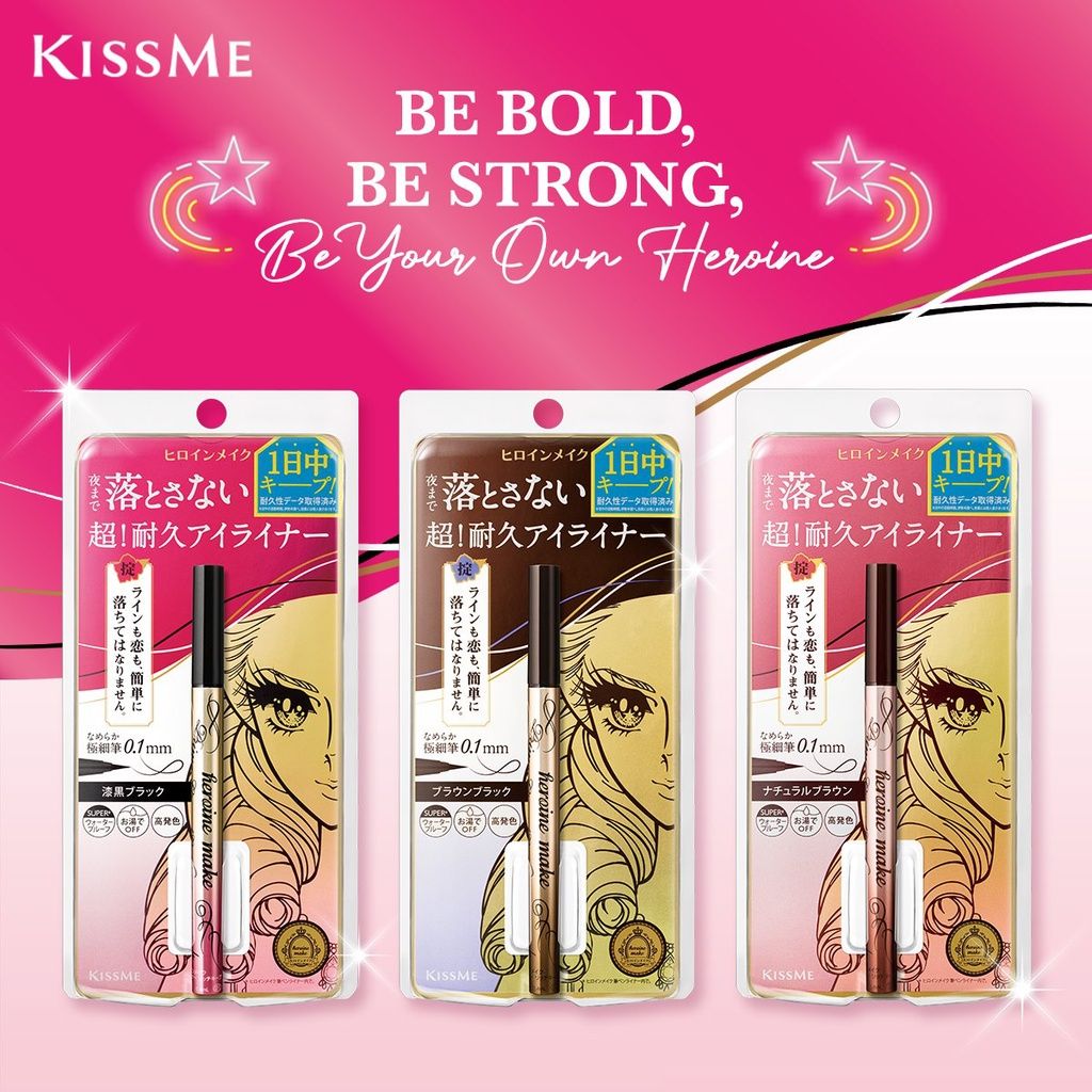 Kẻ Mắt Lâu Trôi Kiss Me Ladies Heroine Make Prime Liquid Eyeliner Rich Keep