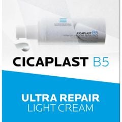 Kem Dưỡng Cấp Ẩm, Làm Dịu, Phục Hồi Da La Roche-Posay Cicaplast B5 Ultra-Repair Light Cream 40ml